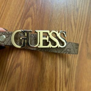 guess logo belt size M medium (95)